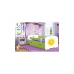 Postelja Babydreams Sonce